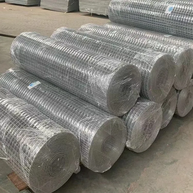 Hot Sale Best Price Galvanized Welded Roll Mesh Fence Mesh Animal Cages Welding Square Galvanized Iron Wire Low-carbon 0.5-3.0mm