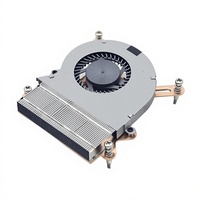 Refroidisseur de processeur pour PC industriel OPS ultra-fin, 65W, avec caloduc en cuivre, ventilateur à roulement fluide, contrôle intelligent de la température, refroidissement ITX