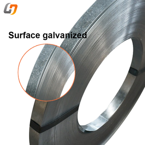 สายรัดเหล็กชุบสังกะสี GI ความหนาของแถบเหล็กชุบสังกะสีแบบจุ่มร้อน0.3-2มม. - Product Image 2