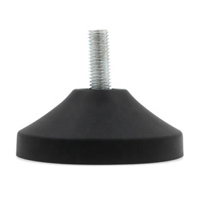 ตัวปรับระดับขาโต๊ะฟุตบอลแบบพลาสติกโครเมียมพร้อมวงแหวนยาง - Product Image 3