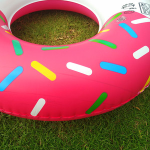 Kt Kitty Inflatable Swimming <b>Ring</b> For Children Cartoon Bow Donut Style 50 Cm And 60 Cm Water Floatation Device - Product Image 3