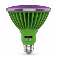 Ampoule LED de culture E26 E27 B22, lampe de croissance pour plantes 6W 9W 17.7W 30W, corps en aluminium et PC pour jardin intérieur, semis et floraison