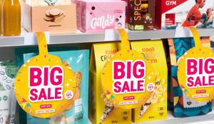 Estante de supermercado Wobbler Shelf Talkers Display Publicidad Dangler Price Tag Holder - Product Image 3