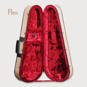 FC05-DSFM sacs de concert de musique arc-en-ciel Rm OEM personnalisé matériau étanche velours rouge étui pour guitare ukulélé étui en mousse <span class=keywords><strong>mandoline</strong></span> - Product Image 2