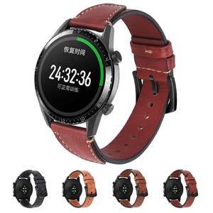 <span class=keywords><strong>Correa</strong></span> de Reloj de <span class=keywords><strong>Cuero</strong></span> Genuino de Lujo de 22 mm para Reloj de 46 mm, Gear S3 Frontier, para Reloj GT <span class=keywords><strong>2</strong></span>-somiis So393 - Product Image 2