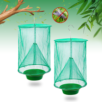 Produits antiparasitaires Piège à mouches suspendu Dispositif volant de jardinage Pièges réutilisables Tueur Protection de l'environnement