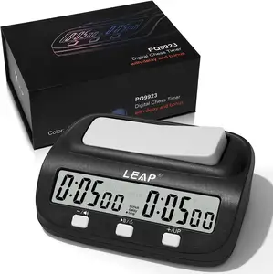 LEAP Large Screen Digital Cheap Chess Clocks Timer Chess Game Clock With Bonus And Delay With Increment For Tournament
