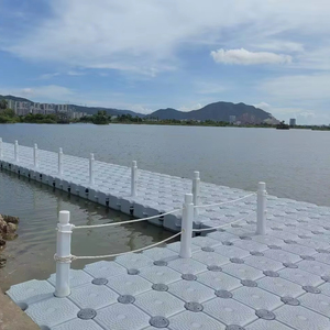 Piattaforma Galleggiante Modulare in Cubi di Plastica HDPE Ponte Galleggiante Molo Galleggiante - Product Image 1