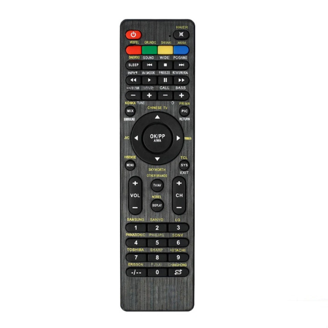 New Generic Universal LCD TV Remote Control LR-LCD-707E for PANASONIC SAMSUNG HTACHI SHARP Haier TCL TV