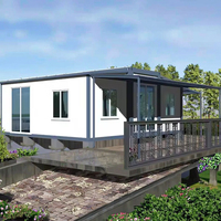 Maison de conteneur extensible de 20 pieds et 40 pieds aux normes australiennes Maison mobile en bois pour hôtels magasins Kiosques extérieurs Conteneurs de piscine