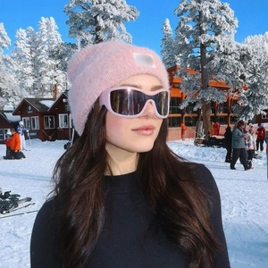 LMA Nuevas Gafas de Sol Futuristas Envolventes de Gran Tamaño, de una Sola Pieza, para Hombre y Mujer, con Espejo, Estilo Y2K, Logotipo Personalizado - Product Image 2