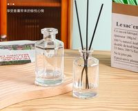 Bouteilles en verre vides de luxe pour diffuseurs à bâtonnets, contenants de parfum d'aromathérapie, coffrets cadeaux, sérigraphie, vente en gros