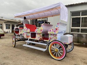 Carruaje Eléctrico de Lujo de Alta Calidad en Oferta, Carruaje de Boda de Princesa Personalizado de 4 Ruedas para Turismo - Product Image 4