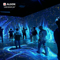 Écran LED interactif 3D immersif couleur pleine numérique d'intérieur ALSON – Affichage immersif premium