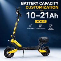 Nouvelle arrivée entrepôt UE/US : Trottinette électrique pliable G2MASTER 48V 13Ah avec pneus tout-terrain de 11 pouces et boîte arrière pour usage quotidien