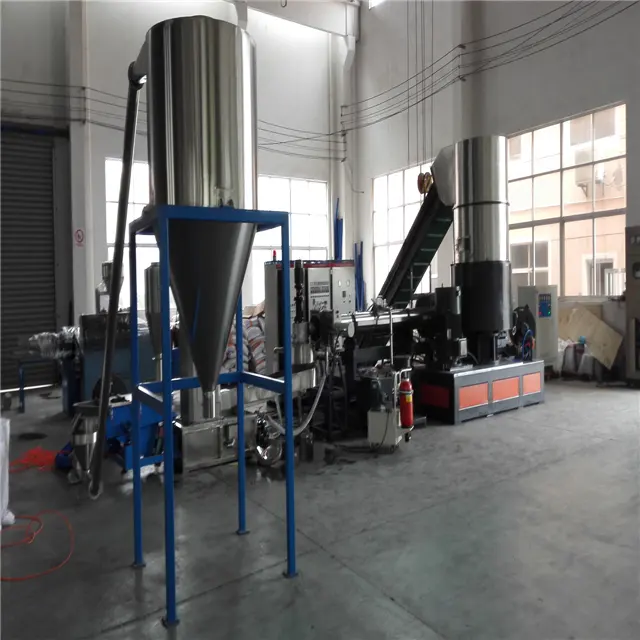 high output LDPE PET HDPE WPC PP PE PVC Plastic pelletizer granules making extruder Granulators machine