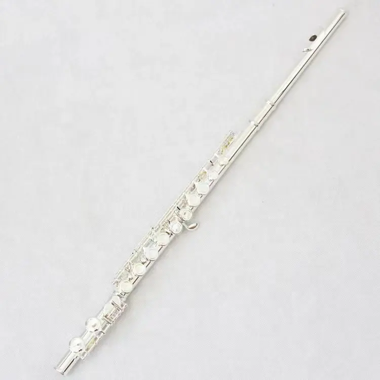Flauta chinesa instrumento musical de boa qualidade para venda, flauta banhada à prata padrão