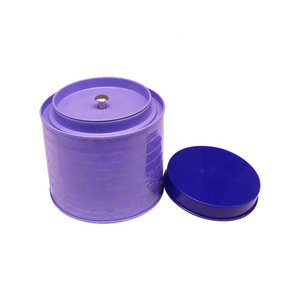 Weißblechdose mit Innendeckel und Gestapeltem Boden für Tee, Lebensmittelgeeignete Runde Eisenbox - Product Image 2