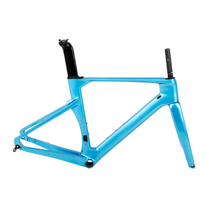 Carbon Fiber <b>Bicycle</b> <b>Frame</b> R10 Red Lightweight Modern Design Racing <b>Frame</b> - Product Image 4