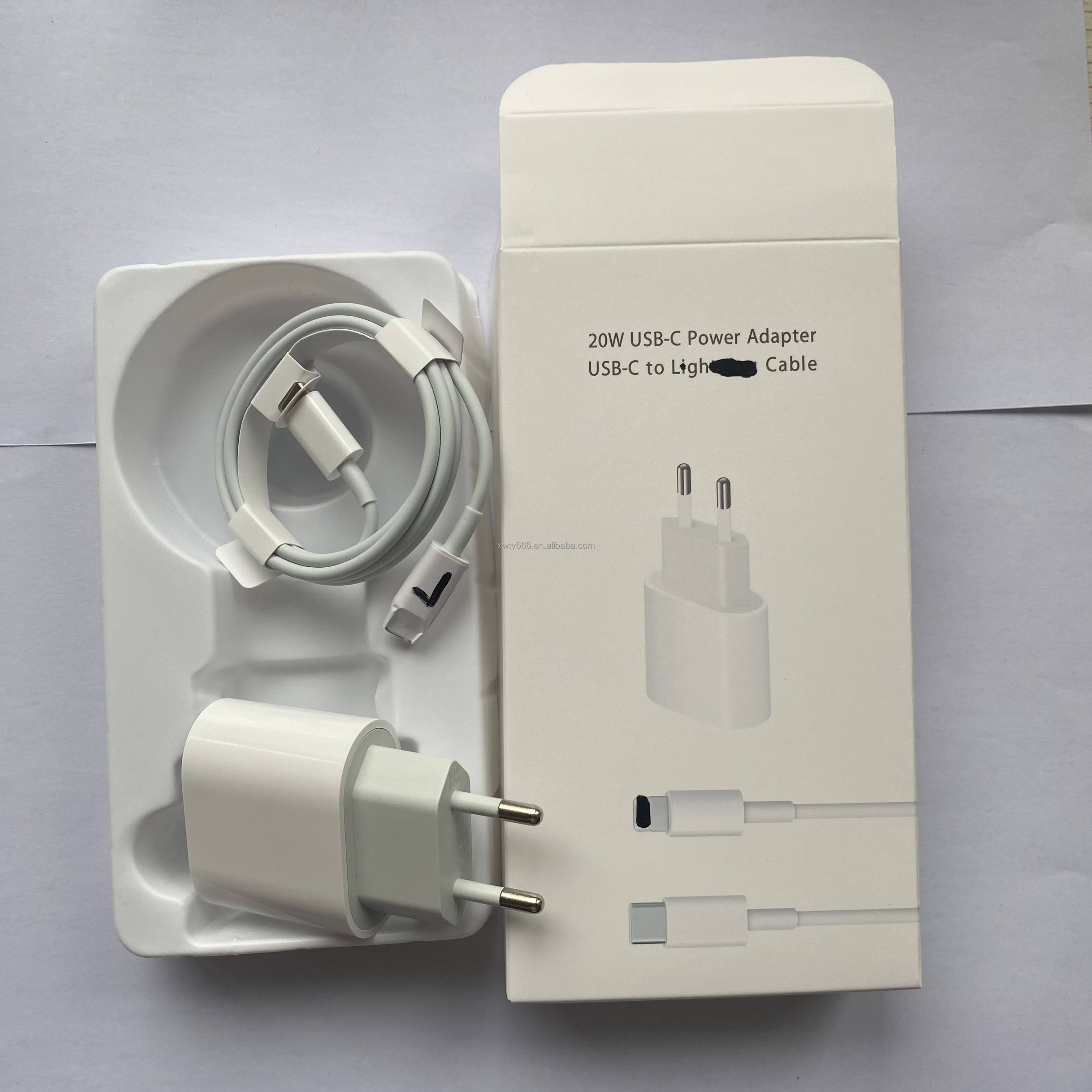 20W Puissance + câble + boîte