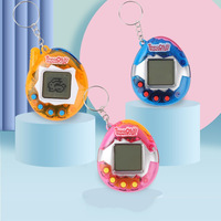 Porte-clés électronique pour animaux de compagnie 90S nostalgique 168 animaux de compagnie en un cyber-virtuel noël jouet pour animaux de compagnie cadeaux pour enfants