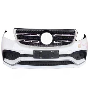 Pour le paquet de pare-chocs avant noir Mercedes-benz GLS63 <span class=keywords><strong>AMG</strong></span>, les feux de jour et les phares antibrouillard GLS W166AMG de 2015 à 2019 - Product Image 3