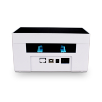 Impresora Térmica de Etiquetas de Alta Velocidad de 4 Pulgadas (110 mm) y 203 dpi, para Etiquetas de Envío, Códigos de Barras, con Interfaz USB+LAN