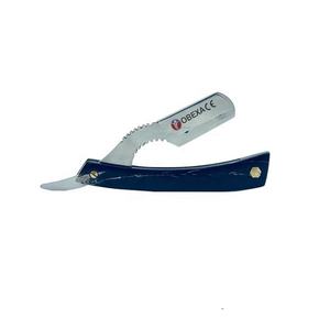 Maquinilla de afeitar de peluquero profesional de una sola hoja con mango de cuerno real para el cuidado personal del cabello y la cara - Product Image 1