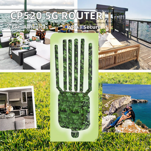 SUNCOM Outdoor CP520 5G Dual <b>SIM</b> AX3000 <b>Router</b> <b>WiFi</b> 6 6 External Antennas VPN QoS Firewall EU/US Version - Product Image 2
