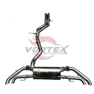 Sistema de Escape Catback Vortex de Acero Inoxidable para Audi Q7 3.0T 2020-2024, Ajuste Directo, Sonido Agresivo, Acabado Pulido Espejo, 24 Meses de Garantía - Product Image 1