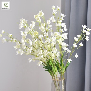 Fiore di Convallaria Artificiale di Alta Qualità, Bianco e Rosa, in Seta, per Casa, Eventi di Ringraziamento, Lauree, Mughetto - Product Image 6