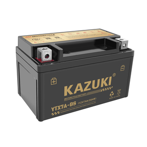 Batterie de moto <span class=keywords><strong>YTX7</strong></span> 12V7AH AGM scellée sans entretien, pour scooter, moteur Aki, haute CCA, OEM, garantie 1 an, CE - Product Image 4