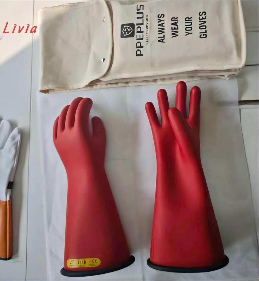 Custom OEM 20kV Guantes Dielectricos Insulated Glove Private Brand High ...