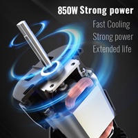 Blender Imersi Komersial Tugas Berat 650W Mixer Tongkat Tangan dengan Batang Stainless Steel Panjang
