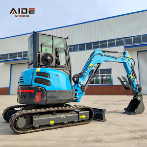 <span class=keywords><strong>Mini</strong></span> Escavatore AIDE da 3 Tonnellate, Macchina per Scavi Tipo Cingolato con Motore Diesel, Pelle in Vendita - Product Image 2