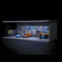 1: 64 Seaside Summer Cool Graffiti Theme Series Light Edition Scene Model