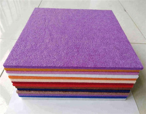 Vente chaude Isolation <span class=keywords><strong>acoustique</strong></span> insonorisée et Absorption Panneau <span class=keywords><strong>acoustique</strong></span> décoratif en polyester PET - Product Image 6