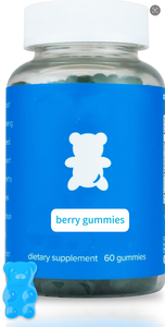 Vitamines antioxydantes éclaircissantes pour la peau de qualité alimentaire biologique en forme de gommes avec L-Glutathion – 2 gommes par jour - Product Image 2