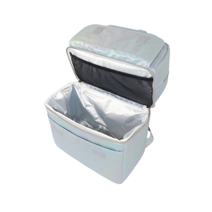 Sac à dos holographique en gros pour garçons et filles, sac à dos tendance irisé brillant, sac isotherme pour le déjeuner, idéal pour le style urbain quotidien - Product Image 2