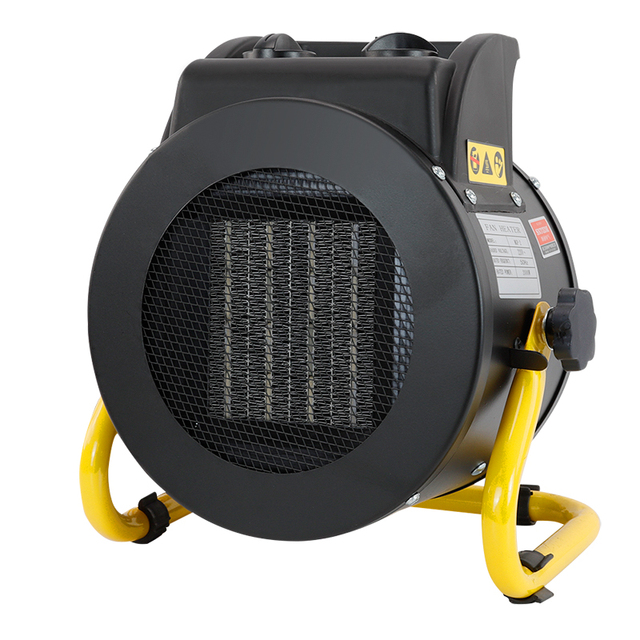 Electric Heater Fan Small Industrial Warm Air Blower Large-Area Home Heating Device Powerful Heater for Breeding Drying