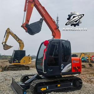 รถขุดฮิตาชิ Zaxis70 มือสอง ขนาด 7 ตัน ขนาดเล็ก ใช้สายพานยาง พร้อมมอเตอร์และชิ้นส่วนหลักที่ผ่านการทดสอบแล้ว พร้อมวิดีโอตรวจสอบ - Product Image 6