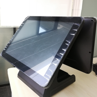 Monoblocs AIO TPV à écran tactile 15 ''Windows Pos Systemen pour magasin de restaurant