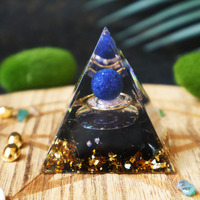 Neue Kristallpyramide DIY Schreibtisch-Dekoration für Zuhause und Büro