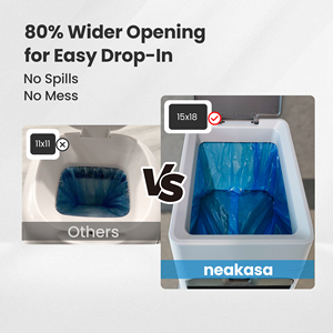 Poubelle pour déchets d'animaux Neakasa avec contrô<span class=keywords><strong>le</strong></span> des odeurs pour litière pour <span class=keywords><strong>chat</strong></span> - Product Image 5