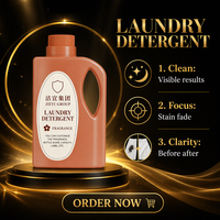 Lessive en poudre, liquide et capsules de lessive en vrac OEM, parfum Rosewood Walnut, produits de nettoyage