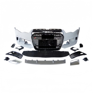 Kit carrosserie complet avant et arrière de style <span class=keywords><strong>RS6</strong></span> en plastique ABS de haute qualité, pièces de mise à niveau facelift pour <span class=keywords><strong>Audi</strong></span> A6 S6, auto-adhésif - Product Image 3
