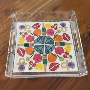 Chất lượng 100% thủ công Acrylic phục vụ khay xử lý màu sắc trang trí Bàn cà phê Pallet để sử dụng nhà cho mục đích trang trí - Product Image 6