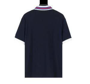 Nouvelle Tendance 2026 – Polo d'été décontracté pour homme, coupe ajustée, manches courtes, 100 % coton respirant, col Gucci rétro - Product Image 2