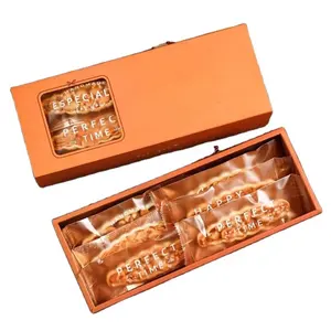 豪华饼干礼品盒，用于包装定制饼干/蛋糕/糖果盒，带礼物窗口