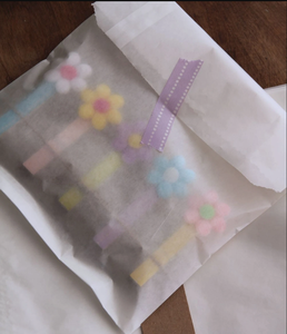 Food Grade Greaseproof Semi-Transparent Moisture Proof Eco-Friendly Recyclable Disposable Sugar <strong>Popcorn</strong> Cookies Bakery Gift - Product Image 5